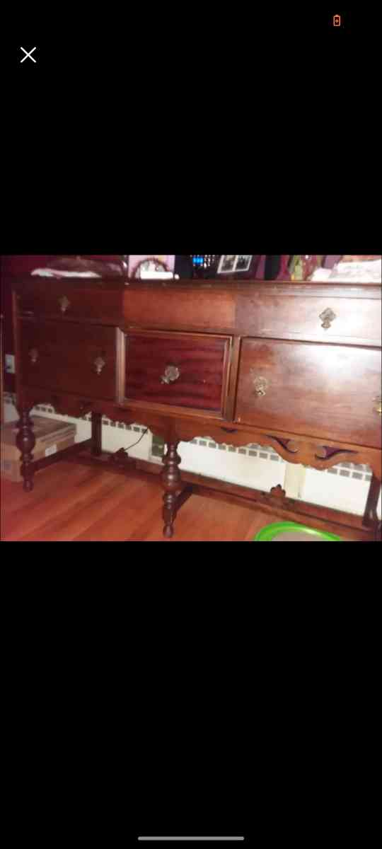 antique hutch