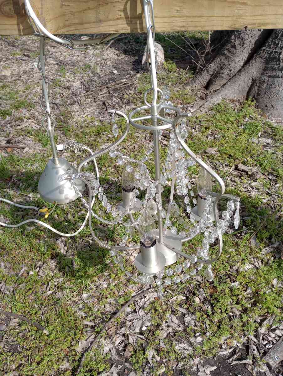 let it crystal glass chandelier