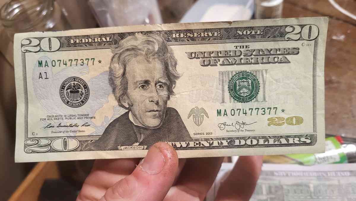rare 20 doller bill
