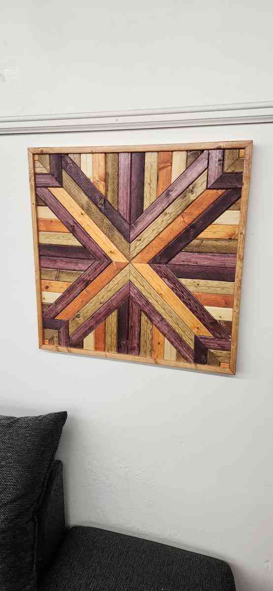 wooden wall art
