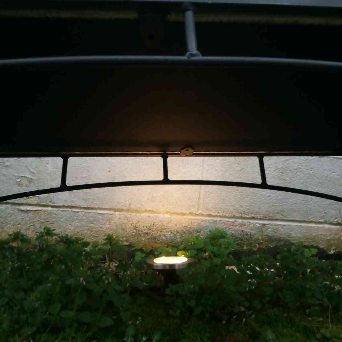 old unique antique iron rod bench newly upholstered