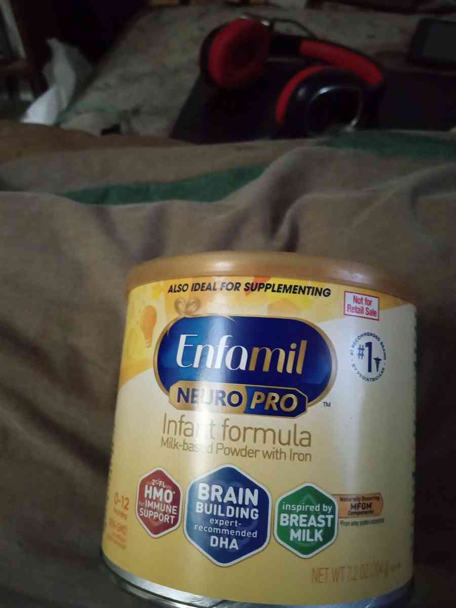 box set baby milk 2 cans