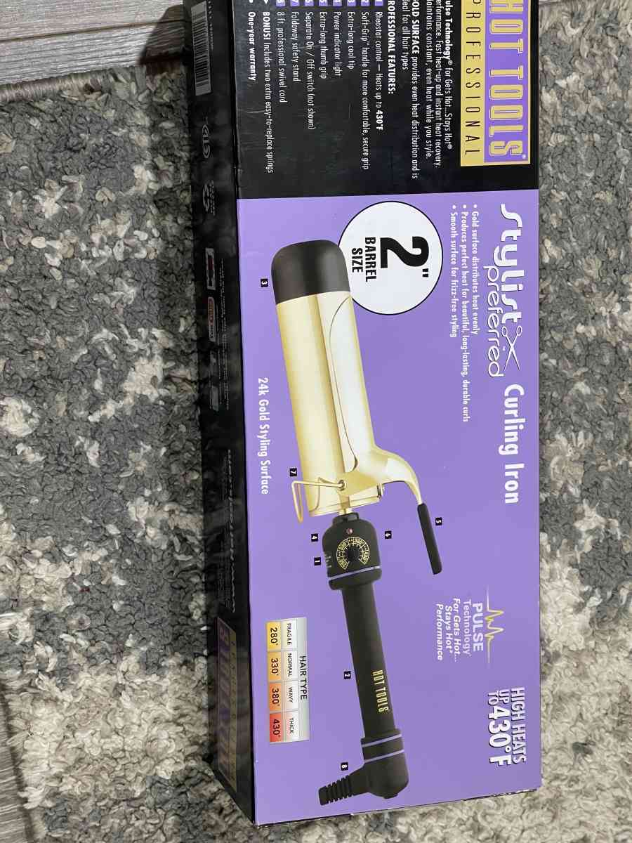 hot tools curling iron