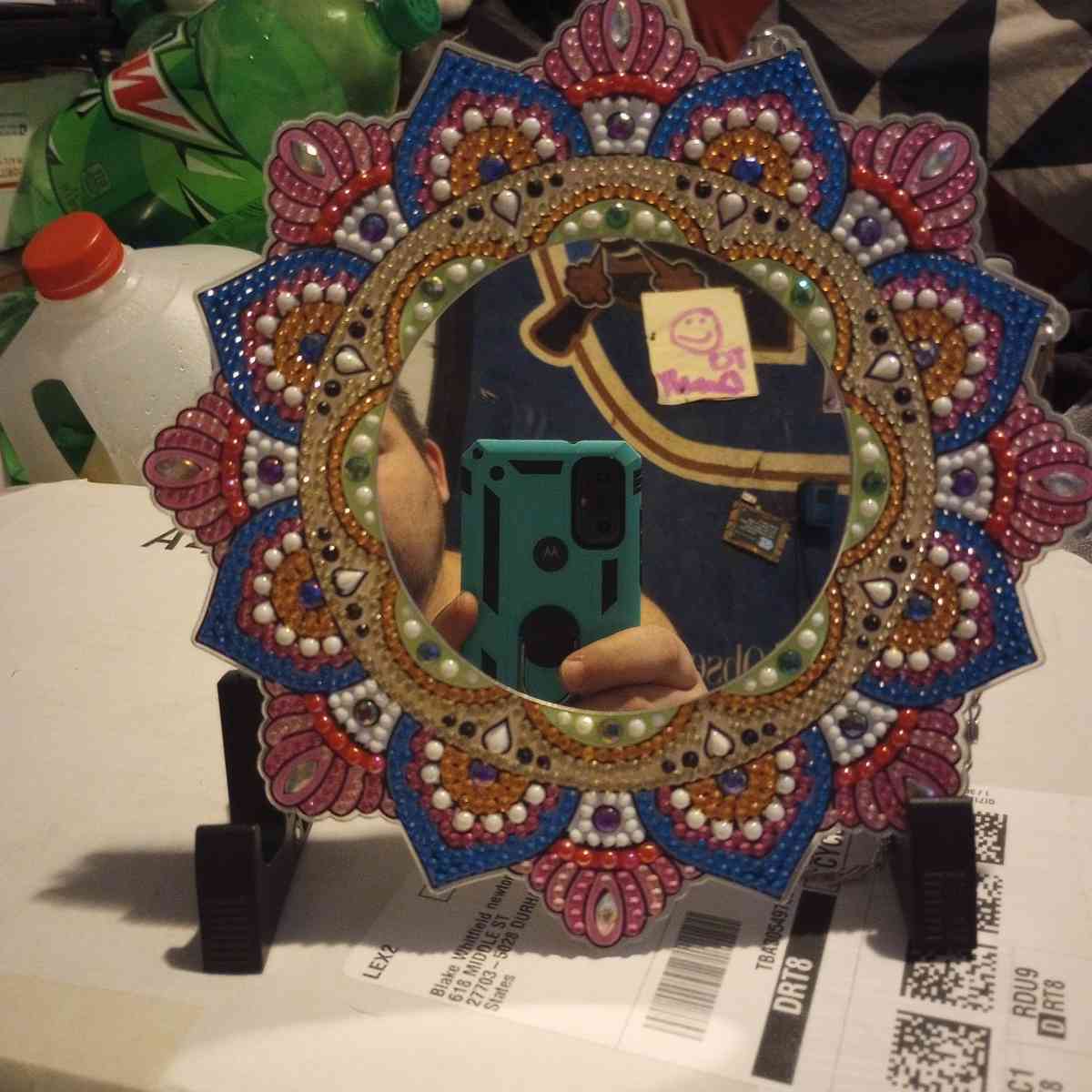 New handmaded diamond painting Mirror