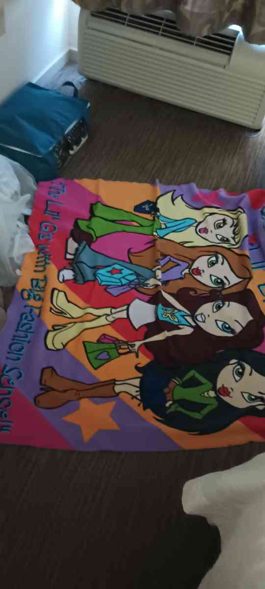Bratz doll blanket