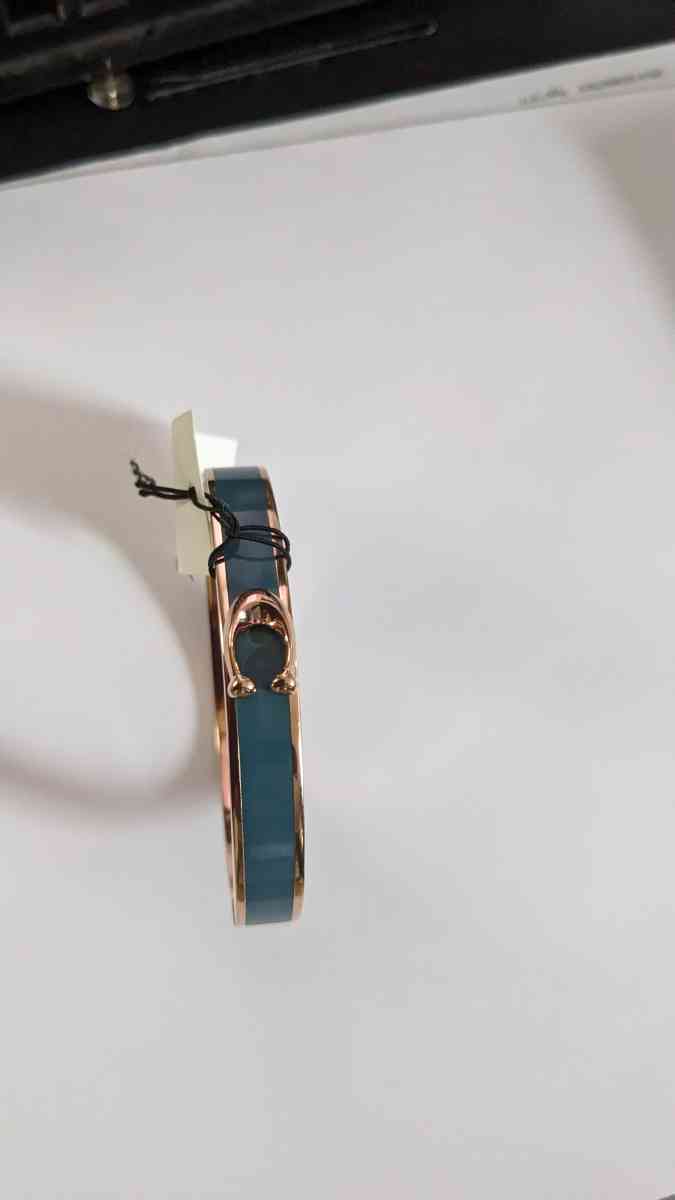 NWT Coach green bracelet