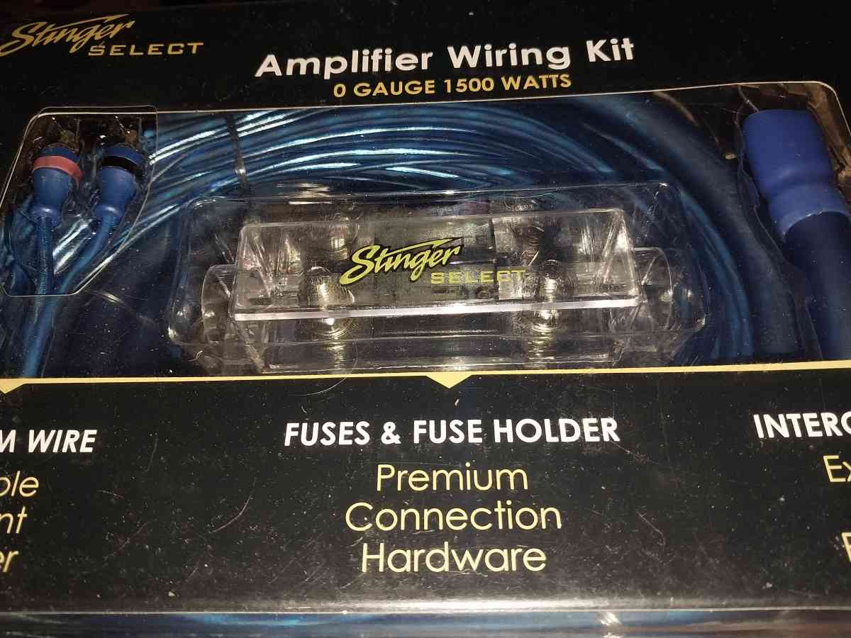 New 0 Gauge Amp Kit