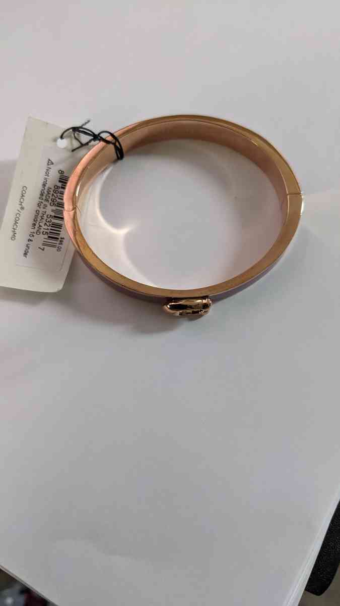 NWT Coach green bracelet