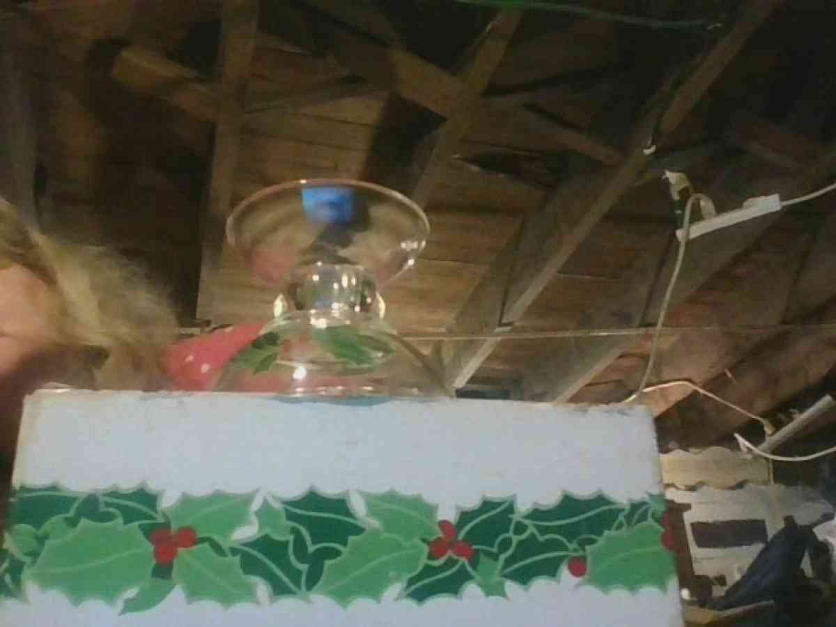 Set of Holiday Candle Holders From Avons Holiday Collection