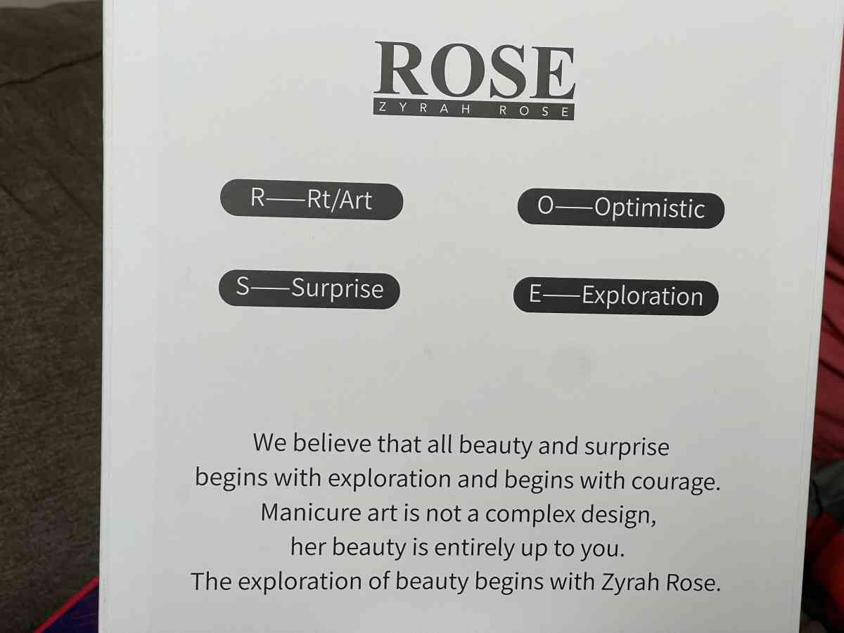 rose gel nail polish kit