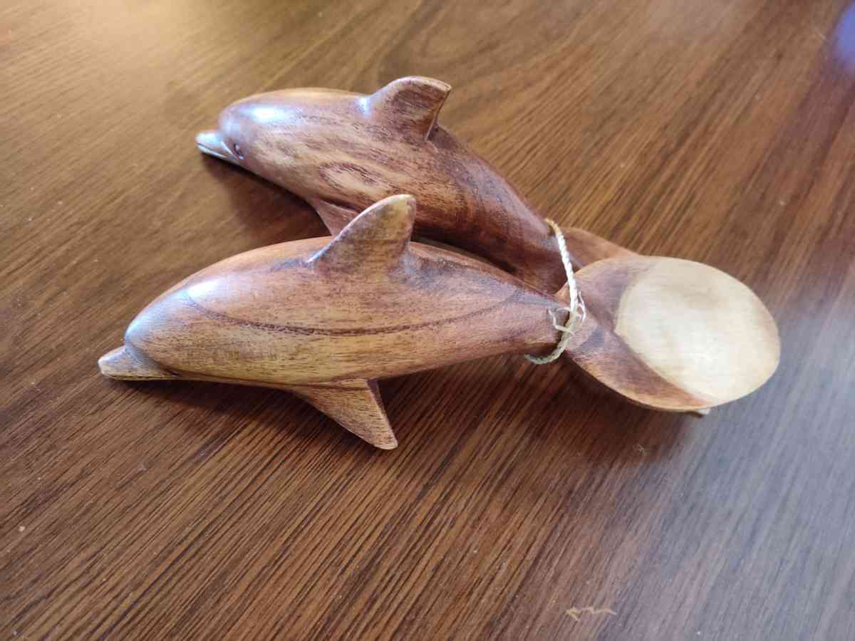 Dolphin Spoon and Fork Set