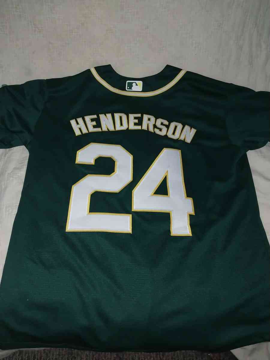New Rickey Henderson Jersey
