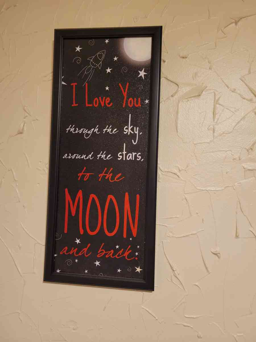 love you picture frame