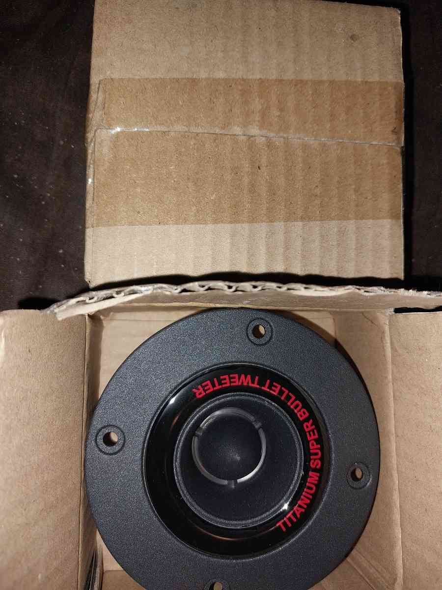 New Pair of High Compression Tweeters