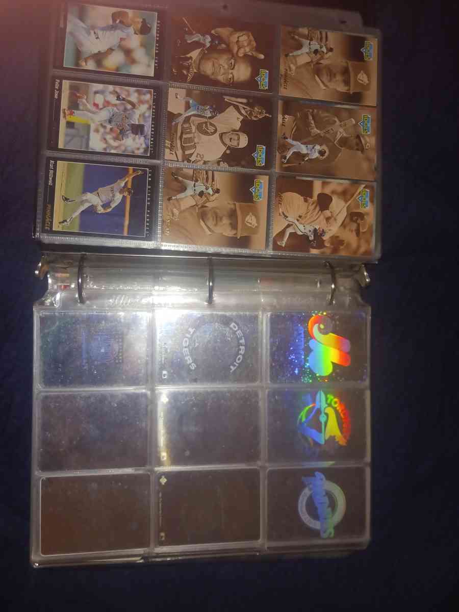 Baseball Football and Basketball cards