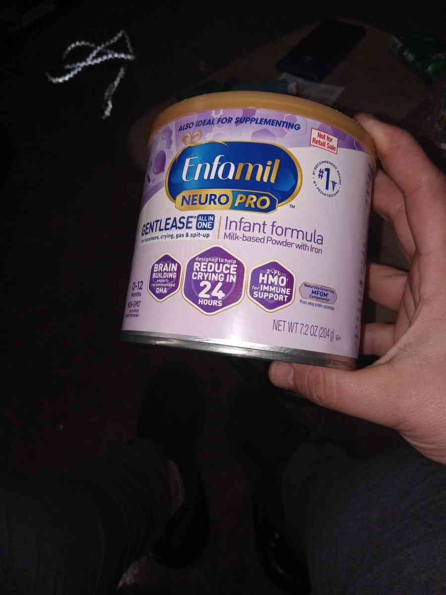 Enfamil infant formula gentlease