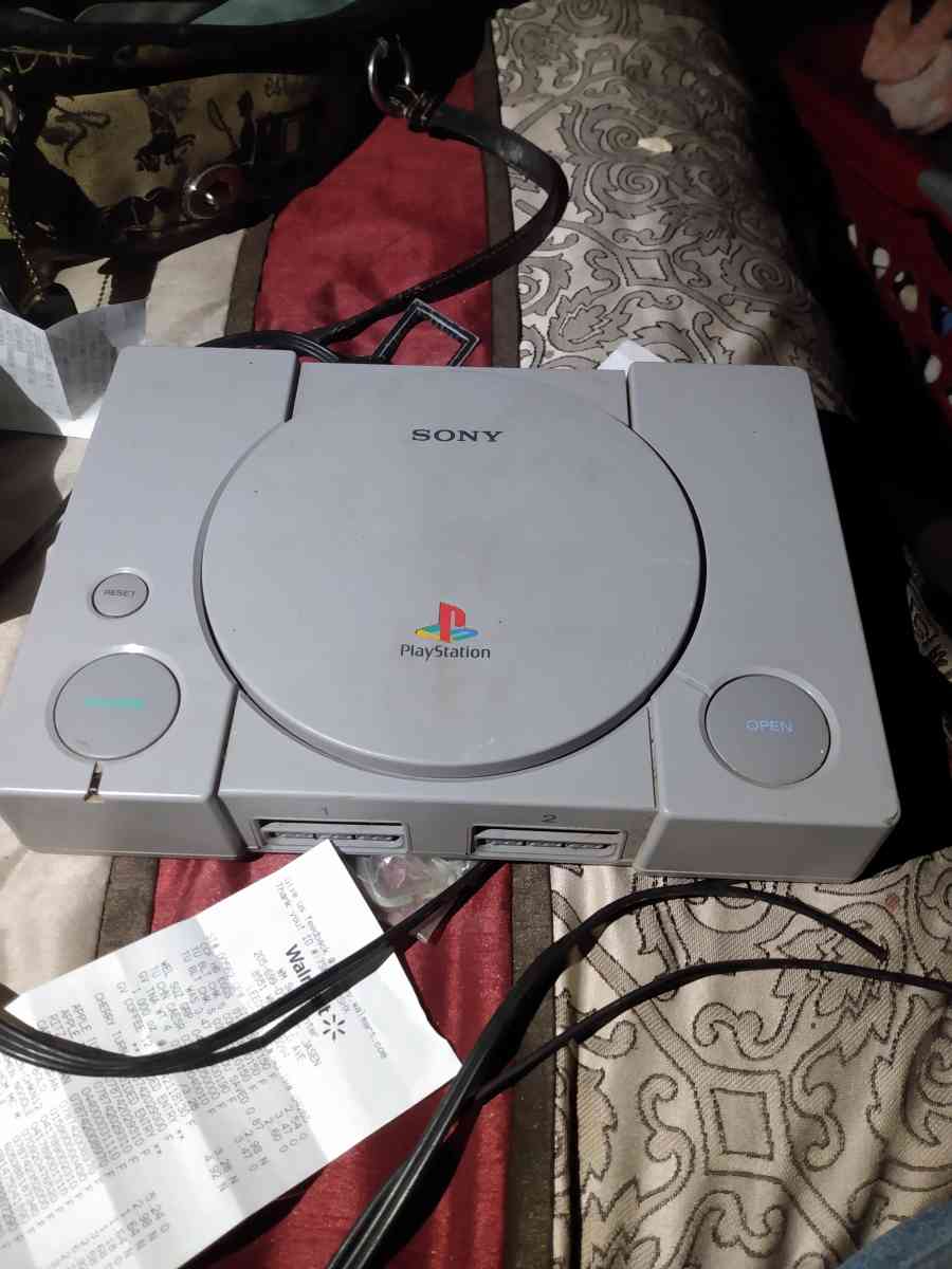 playstation 1and3  with 12 games and 3 controlls