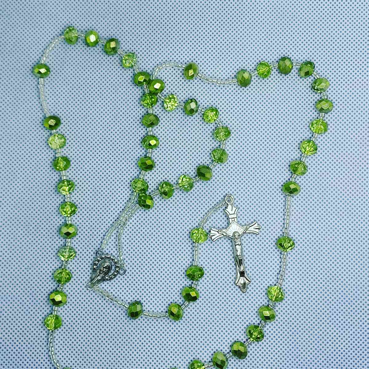 lime green rosary