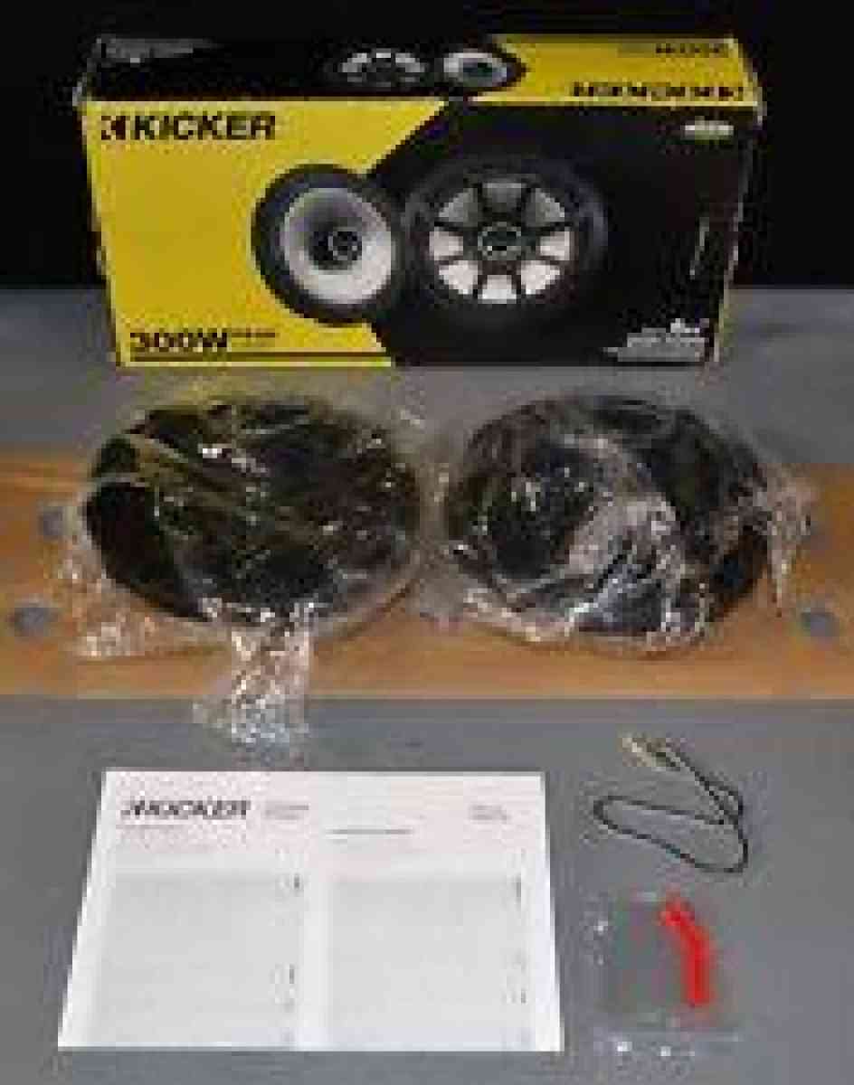 New Pair of Kicker Speakers