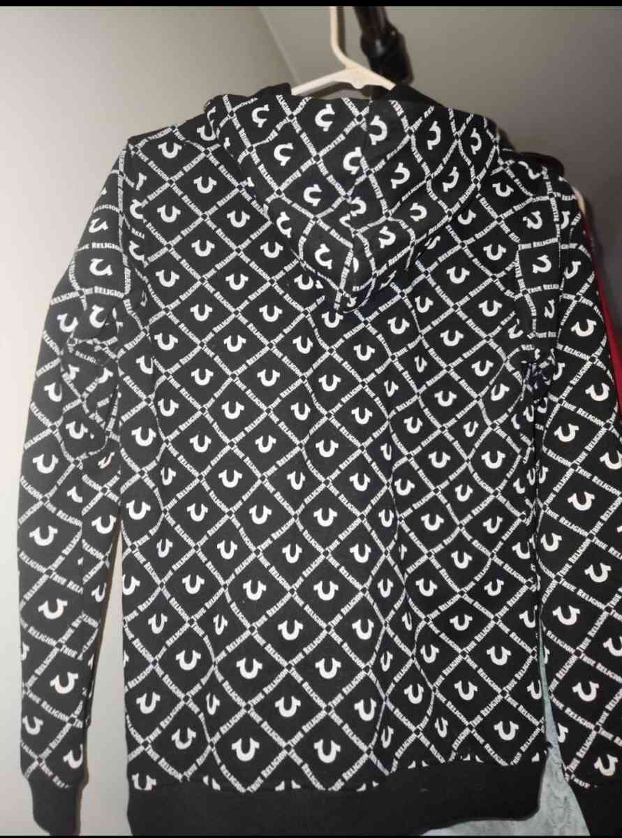 True Religion zip up hoodie