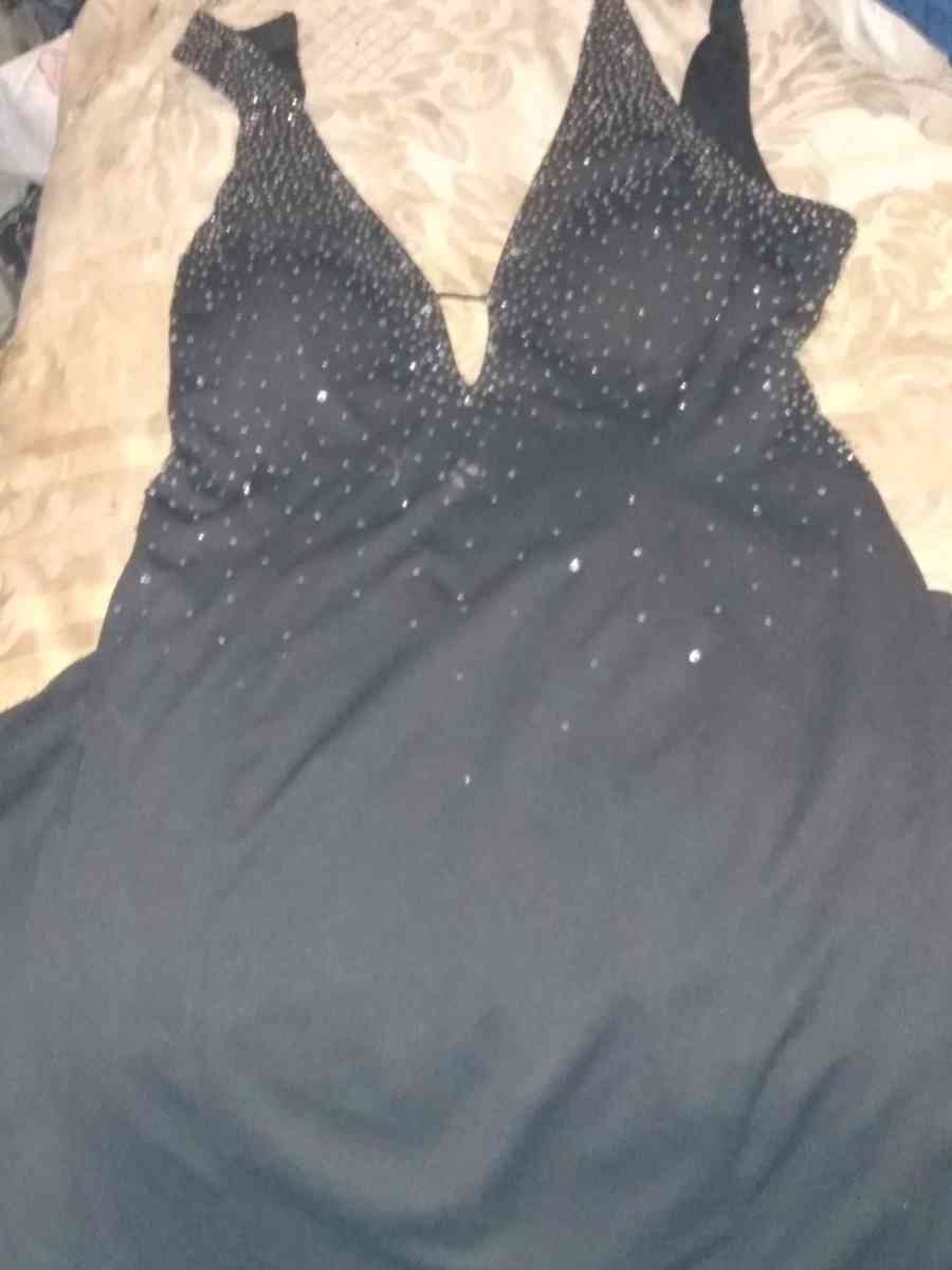 dress black never used size 8