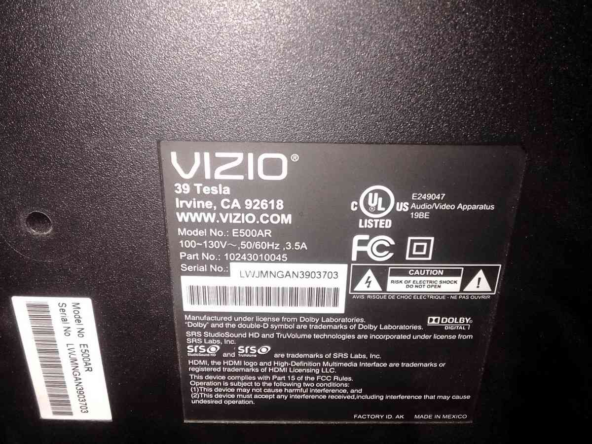Phillips ROKU and VIZIO smart TV