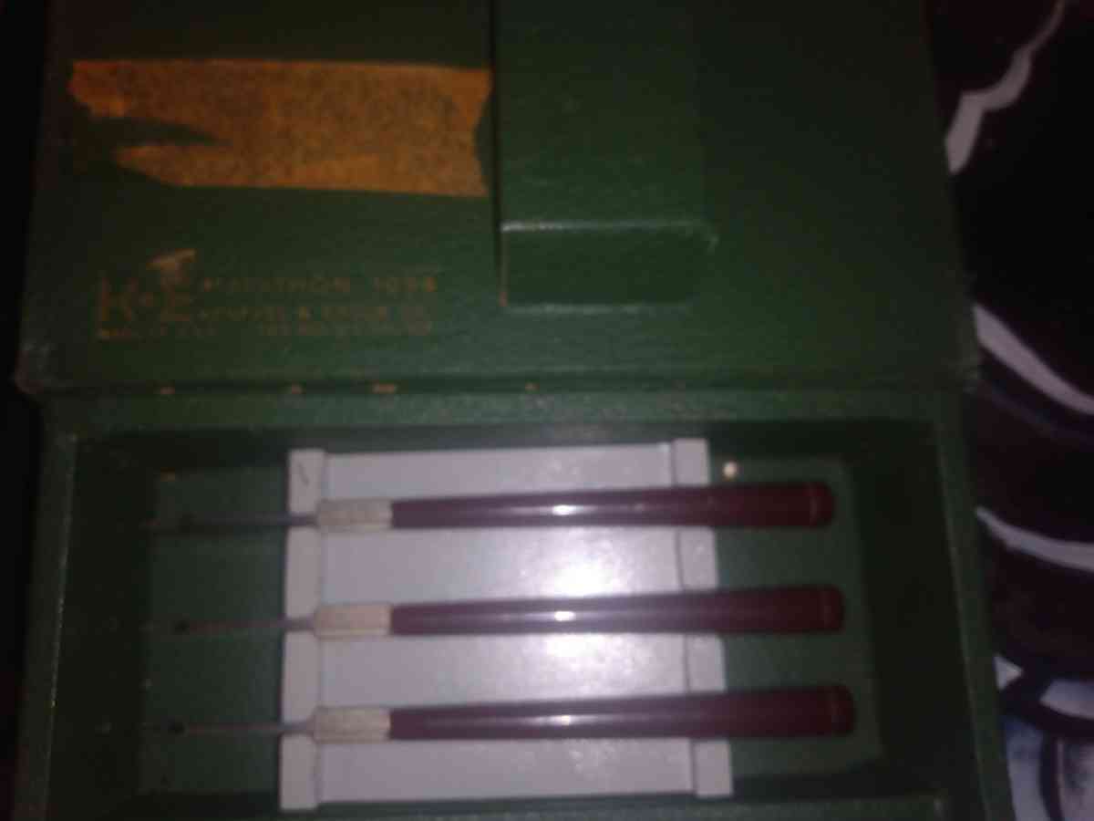 vintage Keuffel n Esser drafting pens