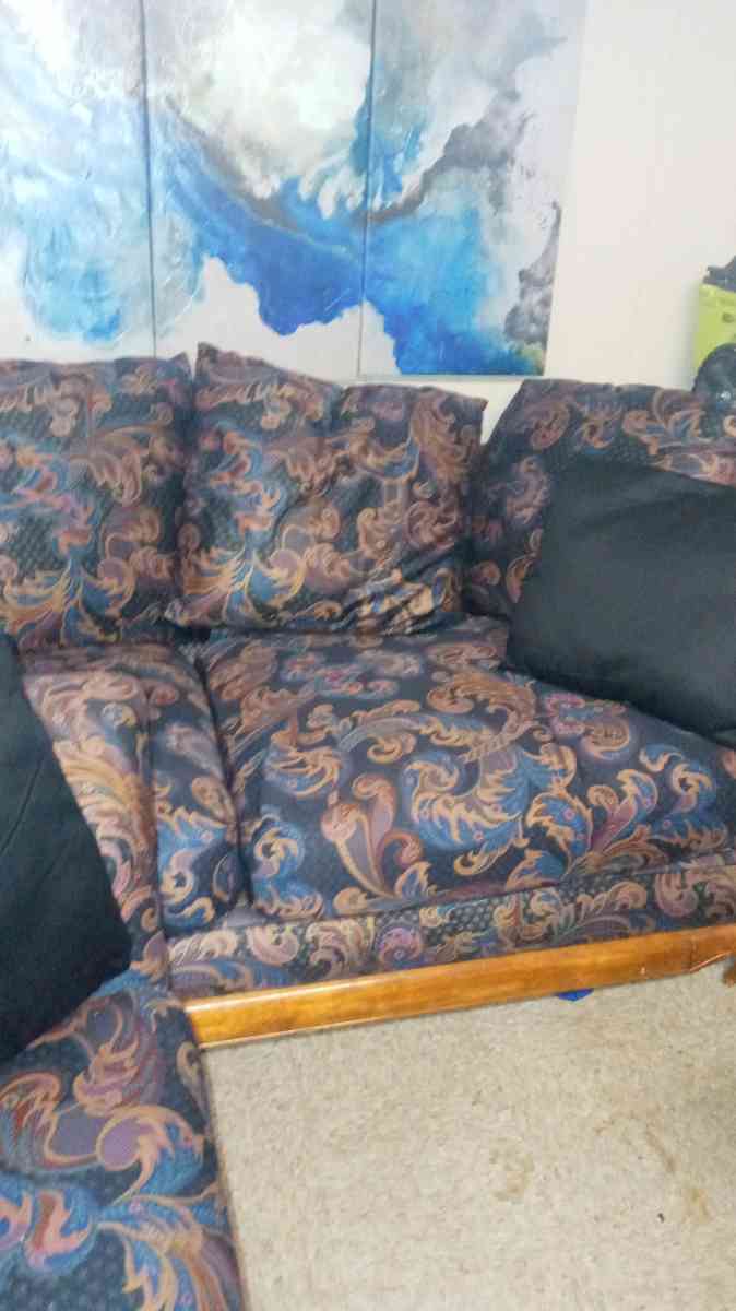 Couch and loveseat