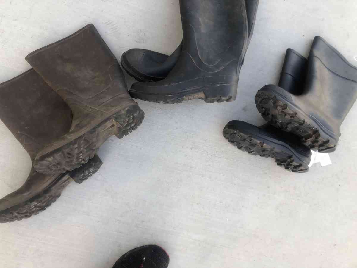 rubber boots