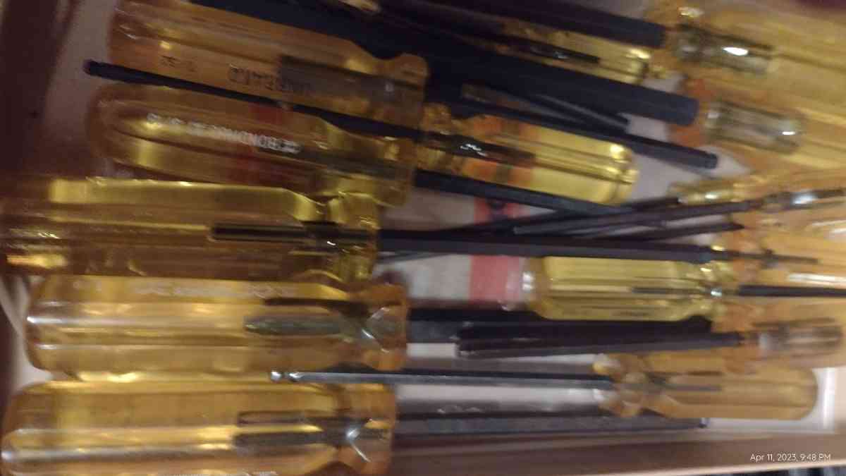 an assortment of tools