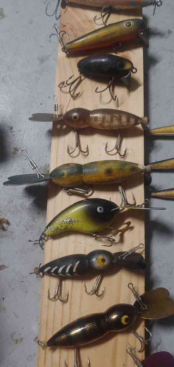 vintage fishing lures