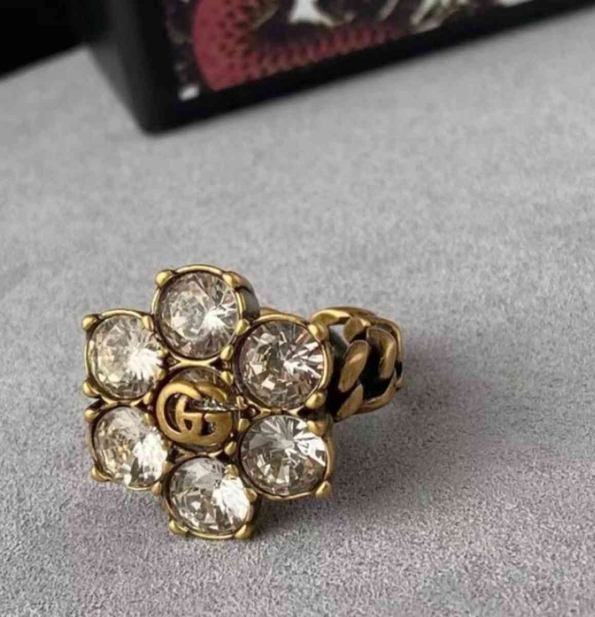 Gucci chanel LV rings