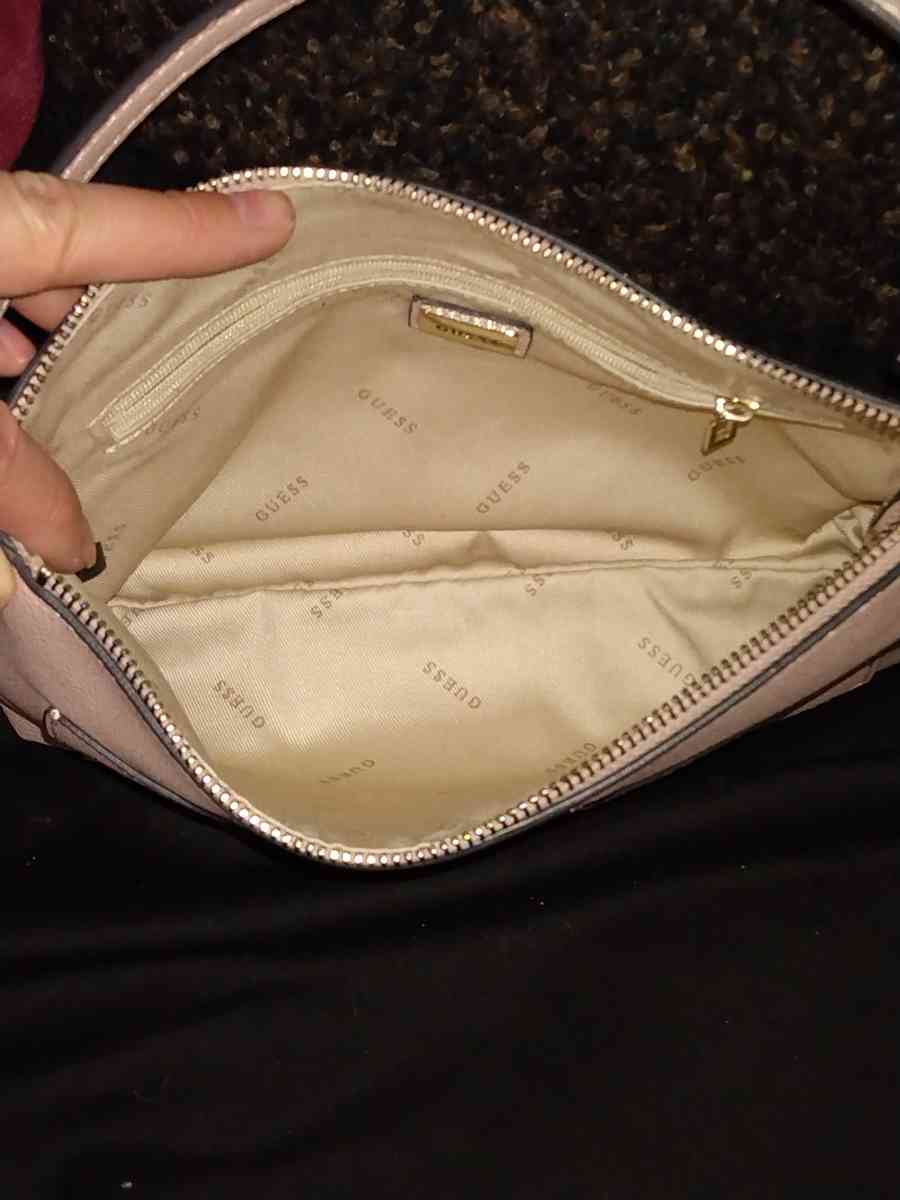 G BY GUESS BEIGE HANDBAG AND G BY GUESS WALLETS