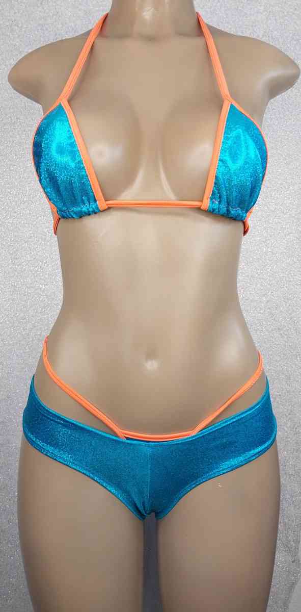 Gorgeous  Shimmer  Custom Bikini Set