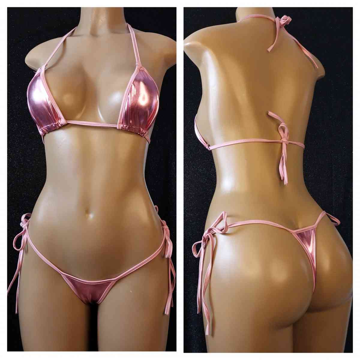 New Metallic  Exotic Custom Made Bikini