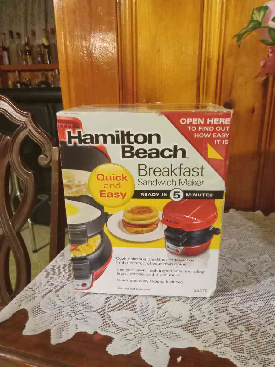Hamilton Beach  Breakfast Sandwich Maker