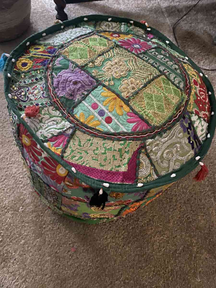 Beautiful ornate ottoman