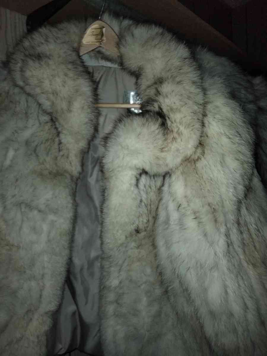 fox fur coat