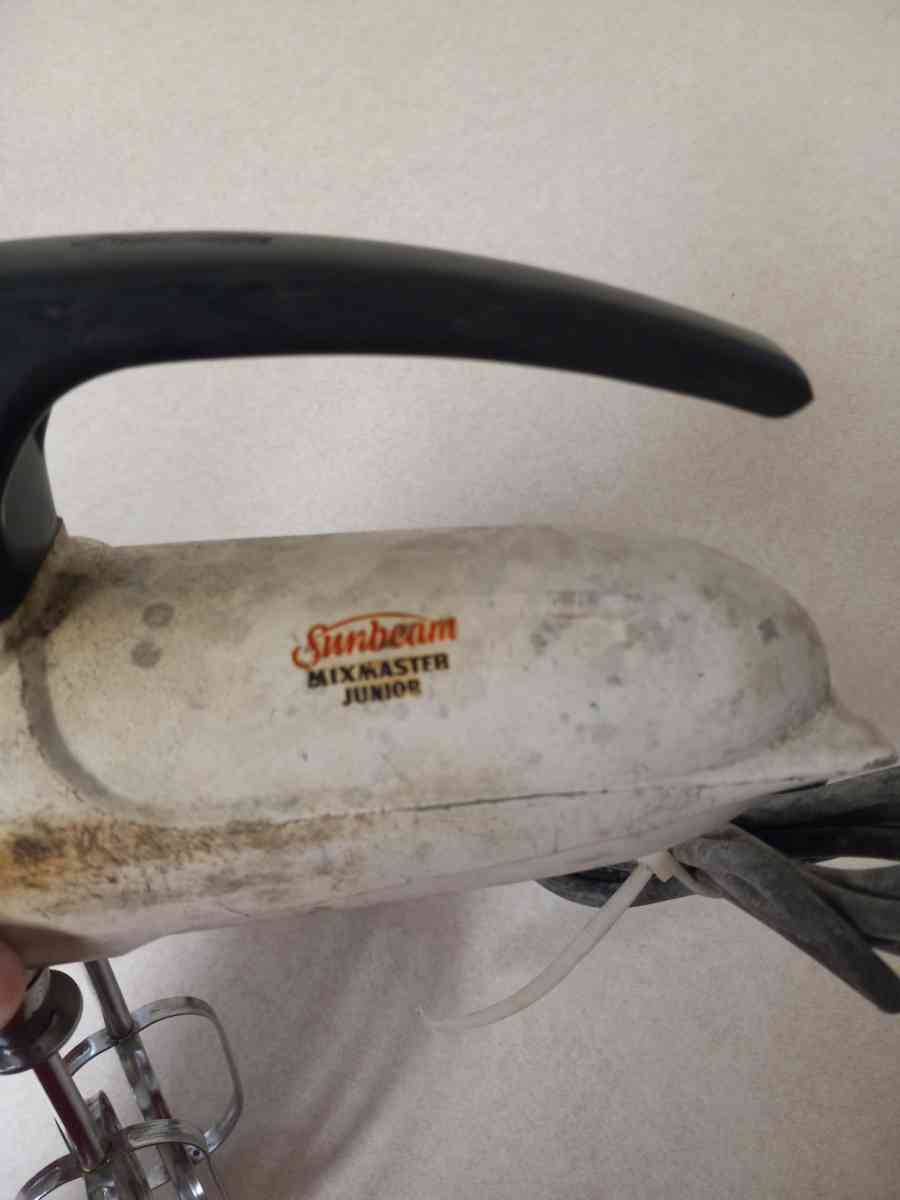 vintage sunbeam mixer