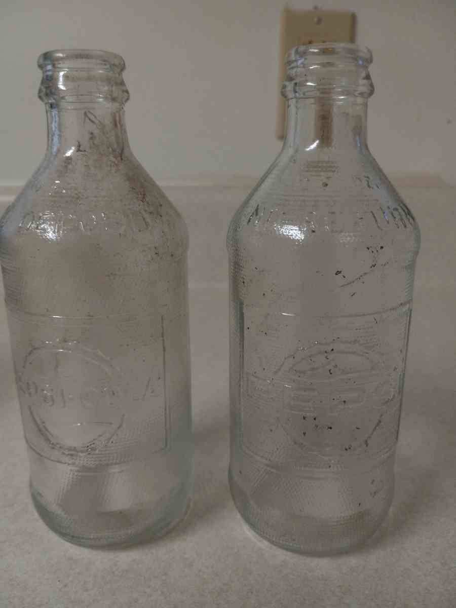 vintage pepsi cola bottles