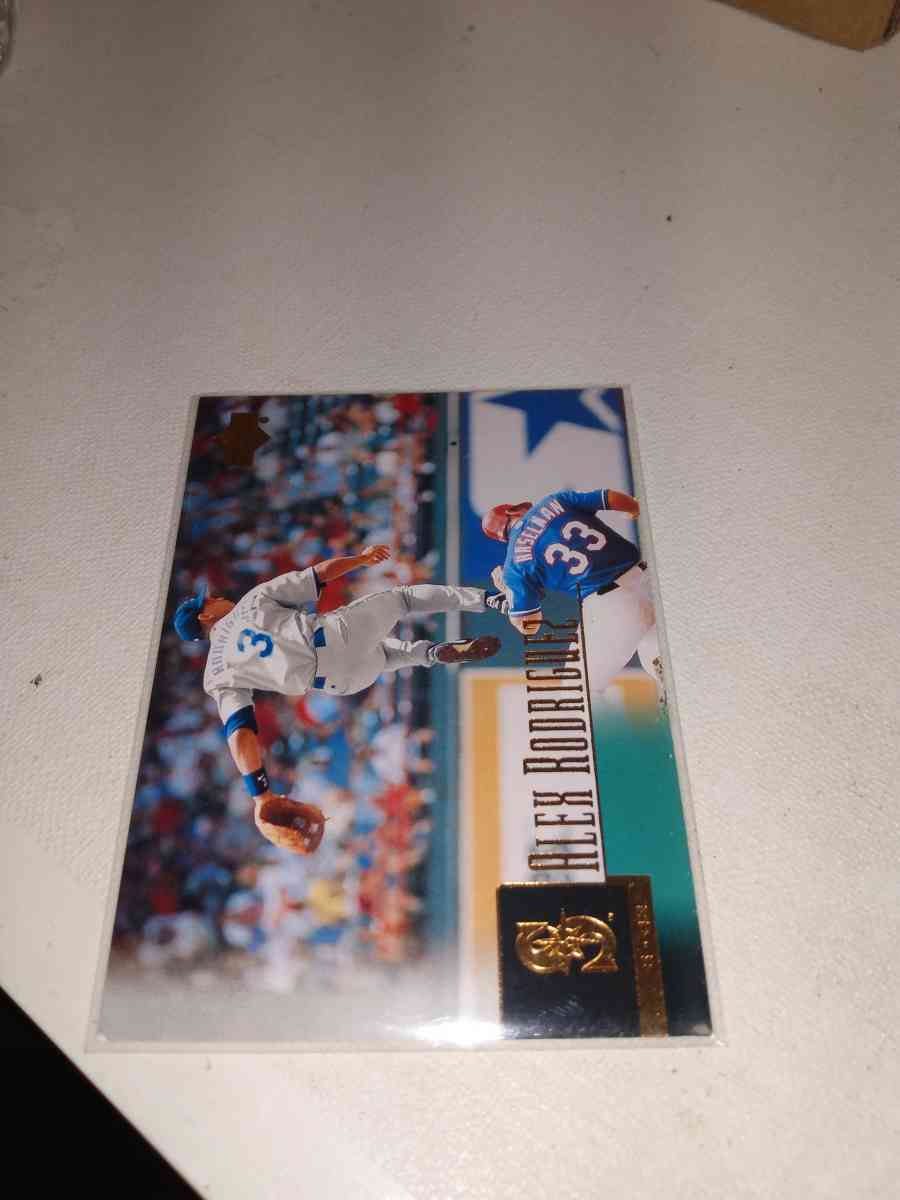 2001 upper deck Alex Rodriguez