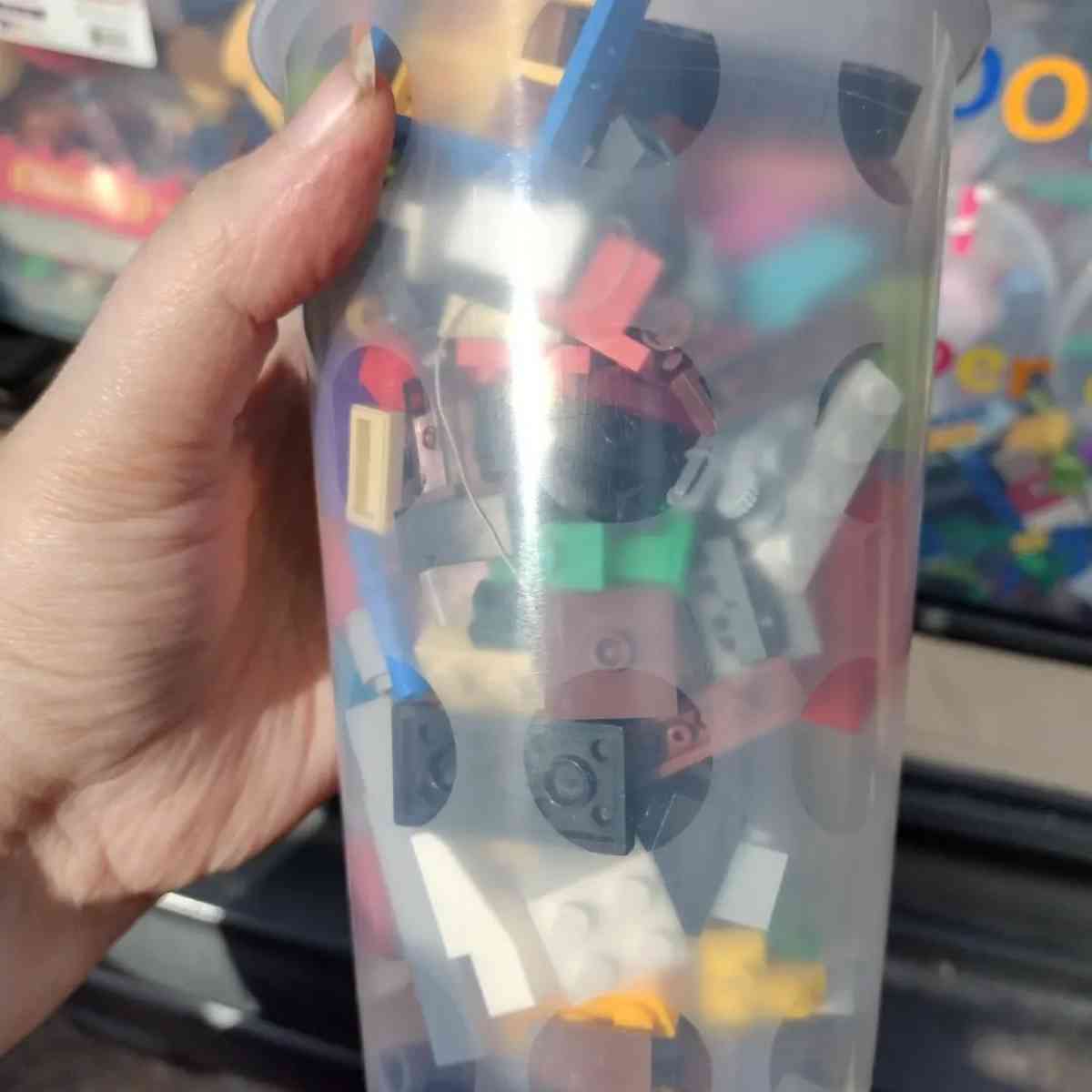 Lego Cup Full with Lid