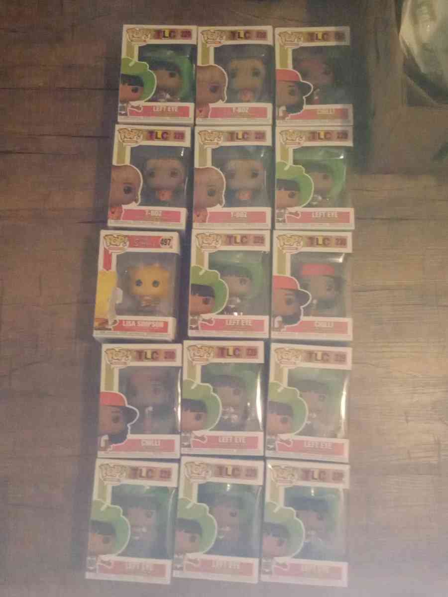 Funko pop tlc 8 each or 120 for all