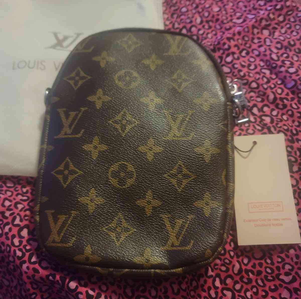 Designer LV brown shoulder Handbag NWT