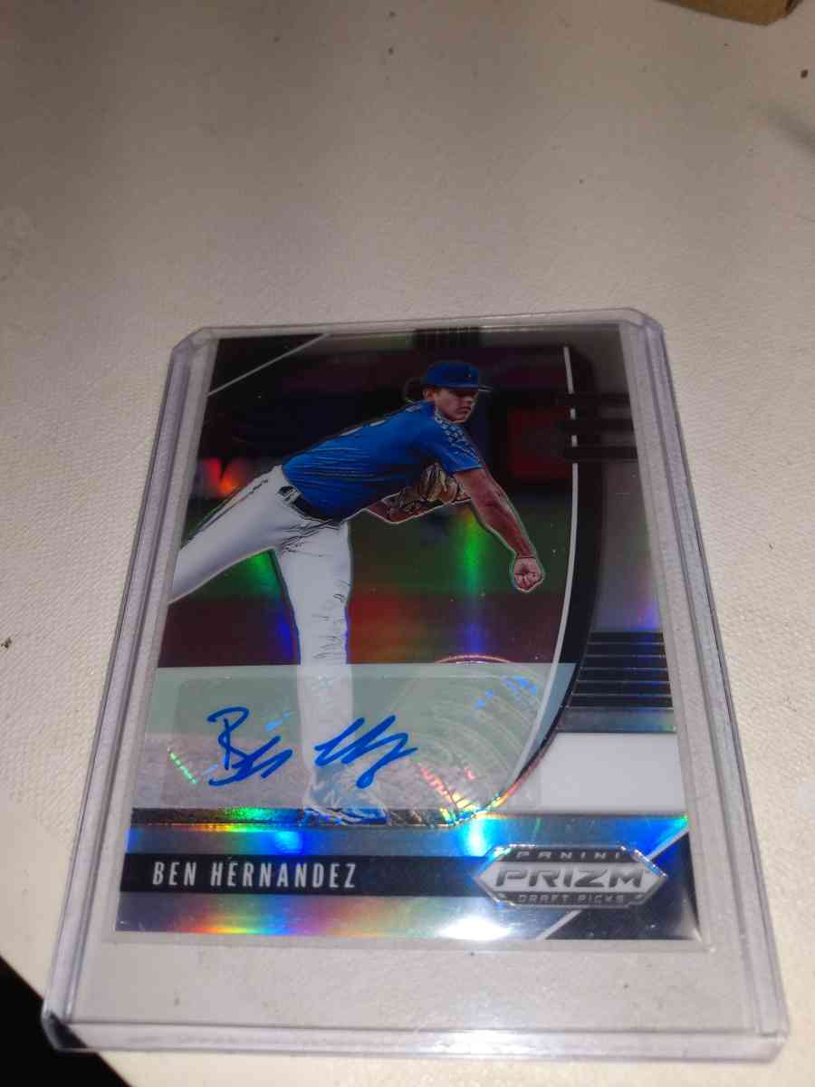 2020 Ben Hernandez autograph optic prism