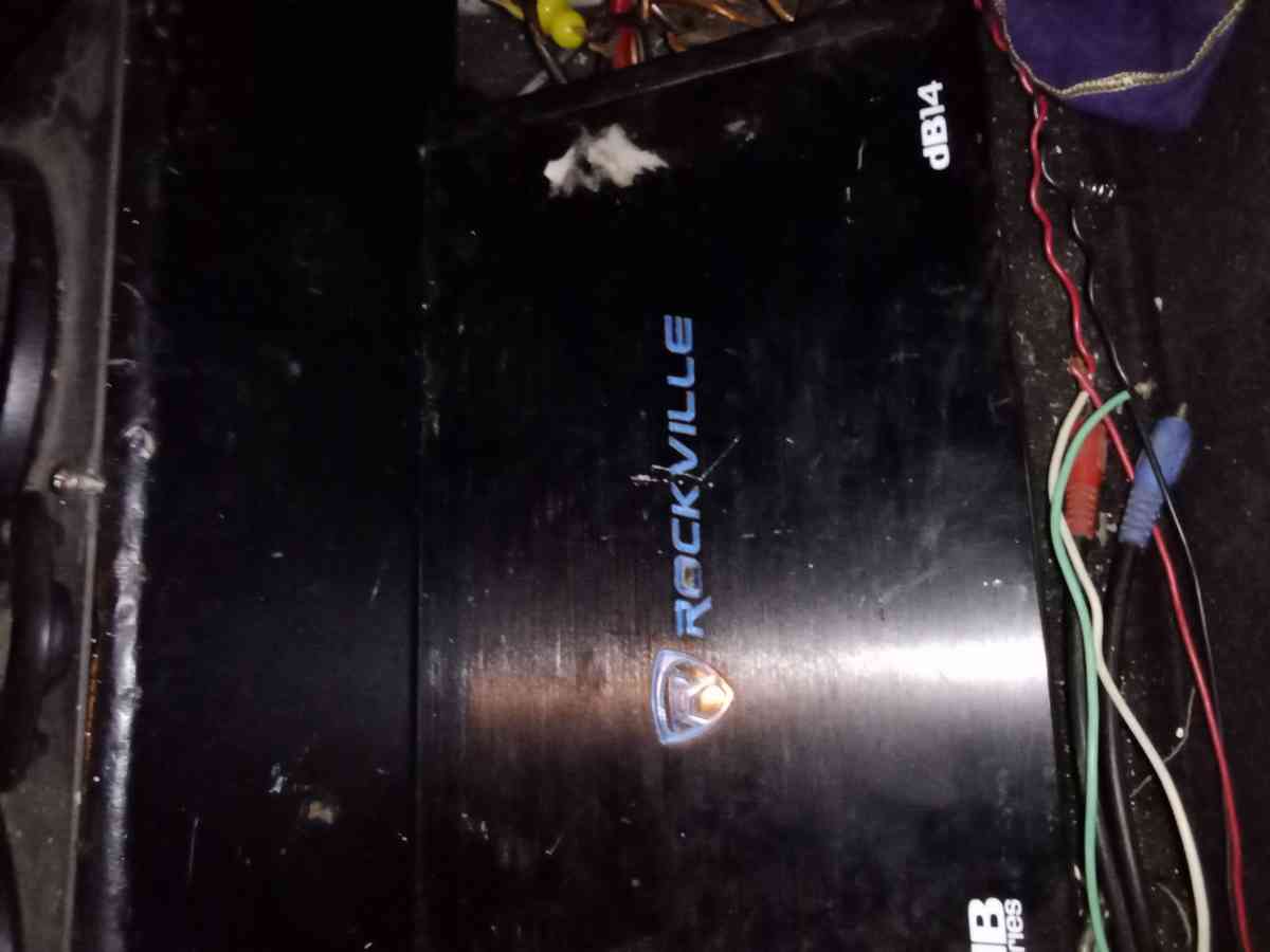 Rockville 4000wat amp db14