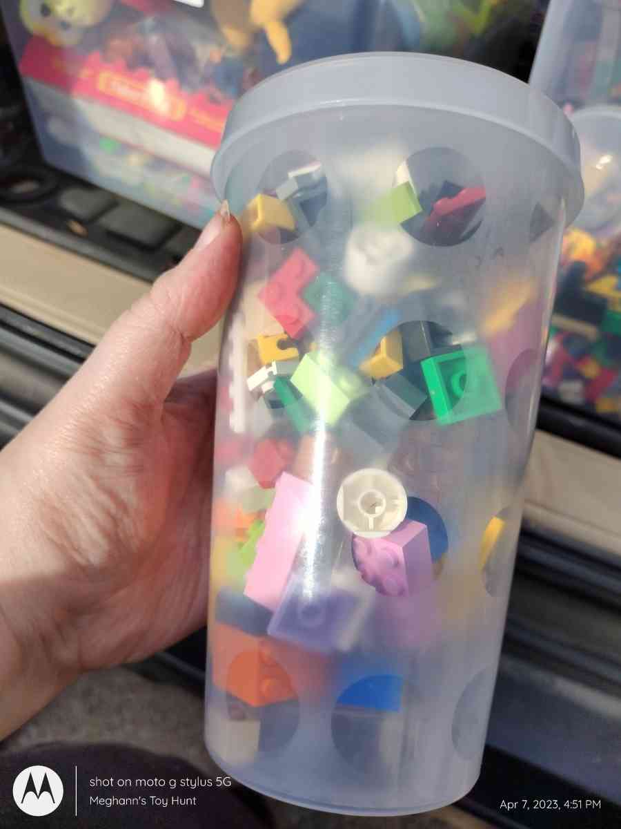 Lego Cup Full with Lid