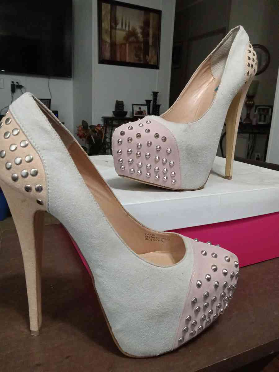 Multiple pairs of heels