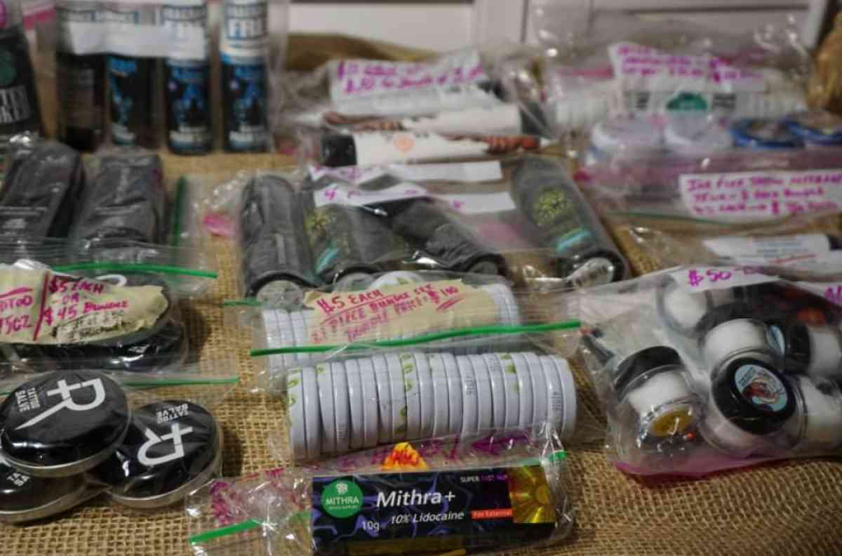 Mix of Tattoo Aftercare Products Bulk Skin Care Lotions