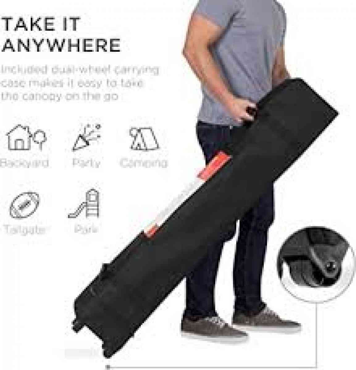 SHADE TECH 8x8 pop up canopy